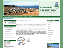 Tablet Screenshot of comune.ferruzzano.rc.it